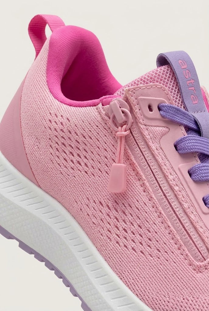 Breathable mesh, PU heel cap